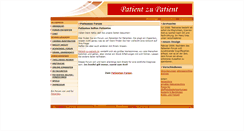 Desktop Screenshot of patient-zu-patient.de